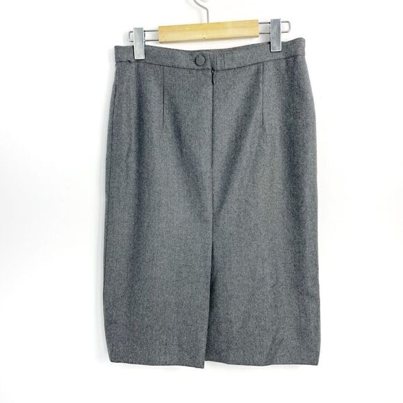 Moschino Cheap And Chic Classic Wool Pencil Skirt - Picture 2 of 12